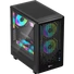 Kép 2/3 - Formula Számítógépház - Air Mesh G2 Black (fekete, ablakos, 3x12cm venti, mATX, 2xUSB3.0)