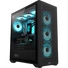 Kép 2/4 - Formula Számítógépház - AirPower G5 Plus Black (fekete, ablakos, 4x12cm venti, EATX, 2xUSB3.0, 1xType-C)