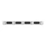 Kép 1/3 - LANBERG AK-1203-S Lanberg cable management brush panel type B, 19, 1U, grey
