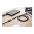 Kép 3/4 - DIGITUS AK-300210-007-S Cable USB 3.1 Gen.2 SuperSpeed+ 10Gbps Type USB C/C M/F black 1m