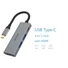 Kép 2/3 - HUB  Akasa USB 3.1 Type-C 4-In-1 Hub 1xType-C + 1xHDMI + 2xUSB3.0