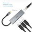 Kép 2/3 - HUB  Akasa USB 3.1 Type-C 4-In-1 Hub 3xUSB3.0 + Ethernet