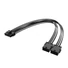 Kép 3/3 - Kábel Akasa PCIe 12pin - 2x8pin adapter 30cm fekete