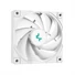 Kép 7/9 - DeepCool CPU Cooler - AK500S DIGITAL SE WH (28dB; max, 117,21 m3 / h; 4pin csatlakozó, 5 db heatpipe, 12cm, PWM, fehér)