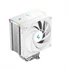 Kép 1/9 - DeepCool CPU Cooler - AK500S DIGITAL SE WH (28dB; max, 117,21 m3 / h; 4pin csatlakozó, 5 db heatpipe, 12cm, PWM, fehér)