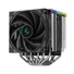 Kép 2/10 - DeepCool CPU Cooler - AK620 DIGITAL SE (28 dB; max, 117,21 m3 / h; 4pin csatlakozó, 6 db heatpipe, 2x12cm, PWM, RGB)