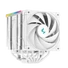 Kép 1/10 - DeepCool CPU Cooler - AK620 DIGITAL SE WH (28 dB; max, 117,21 m3 / h; 4pin csatlakozó, 6 db heatpipe, 2x12cm, PWM, RGB)