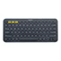 Kép 1/5 - LOGITECH 920-007582 K380 Multi-Device Bluetooth billentyűzet. sötét szürke (US INTL)