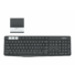 Kép 1/5 - LOGITECH K375s Multi-Device Wireless Keyboard and Stand Combo (US/Intl)