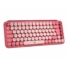 Kép 2/7 - LOGITECH POP Keys Wireless Mechanical Keyboard With Emoji Keys - HEARTBREAKER ROSE INTNL (US)