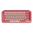 Kép 5/7 - LOGITECH POP Keys Wireless Mechanical Keyboard With Emoji Keys - HEARTBREAKER ROSE INTNL (US)