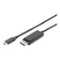 Kép 2/3 - ASSMANN USB Type-C Gen 2 Adapter Cable Type-C to DP