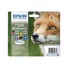 Kép 2/3 - EPSON T1285 ink cartridge black and tri-colour standard capacity 5.9ml and 3 x 3.5ml 4-pack blister without alarm