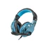 Kép 2/5 - NATEC NFU-0863 Fury Gaming Headset HELLCAT with microphone, LED, 2 x Mini Jack 3,5mm