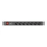 Kép 3/3 - LANBERG PDU-07F-0200-IEC-BK PDU 1U 10A, 7 sockets schuco, 2m, Black