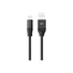 Kép 1/4 - SILICON POWER Cable USB - Lightning LK35AL 1M Mfi Nylon oplot Black