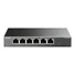 Kép 3/4 - TP-LINK TL-SF1006P 6-Port 10/100 Mbps Steel Desktop Switch with 4-Port PoE+ 67W PoE budget