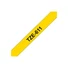 Kép 1/3 - BROTHER P-Touch TZE-611 black on yellow 6mm