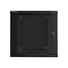 Kép 4/6 - LANBERG WF02-6612-10B Lanberg wall-mounted double section rack 19 flat pack 12U/600x600mm black