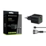 Kép 2/10 - Conceptronic telefon töltő adapter + kábel - ALTHEA16B (USB-C + USB-A, 33W, 3in1 töltő kábel, fekete)
