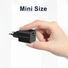 Kép 5/10 - Conceptronic telefon töltő adapter + kábel - ALTHEA16B (USB-C + USB-A, 33W, 3in1 töltő kábel, fekete)