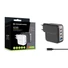 Kép 2/4 - Conceptronic telefon töltő adapter + kábel - ALTHEA18B (3xUSB-C + USB-A, 100W, USB-C töltő kábel, fekete)