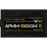 Kép 2/3 - Formula Tápegység 1000W - APMM-1000GM (80 Plus Gold, ATX3.1 / PCIe 5.1, Aktív PFC, 14cm, Full Moduláris)