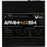 Kép 2/4 - Formula Tápegység 650W - APMM-650BM (80 Plus Bronze, ATX3.1 / PCIe 5.1, Aktív PFC, 14cm, Full Moduláris)