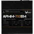 Kép 2/4 - Formula Tápegység 750W - APMM-750BM (80 Plus Bronze, ATX3.1 / PCIe 5.1, Aktív PFC, 14cm, Full Moduláris)