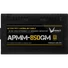 Kép 2/4 - Formula Tápegység 850W - APMM-850GM (80 Plus Gold, ATX3.1 / PCIe 5.1, Aktív PFC, 14cm, Full Moduláris)