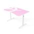 Kép 1/4 - AROZZI Gaming asztal - ARENA FRATELLO Fehér-Pink