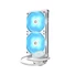 Kép 1/6 - ID-Cooling CPU Water Cooler - AURAFLOW X 240 EVO SNOW (18-35,2dB; max. 126,57 m3 / h; 2x12cm, RGB LED)