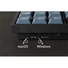 Kép 5/5 - Keychron B33 Bluetooth / vezeték nélküli magyar Scissor Switch mechanikus billentyűzet fekete-szürke