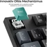 Kép 3/5 - Keychron B36 Bluetooth / vezeték nélküli magyar Scissor Switch mechanikus billentyűzet fekete-szürke