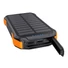 Kép 2/4 - Choetech B659 Solar power bank 2x USB 10000mAh fekete-narancssárga (B658)