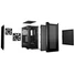 Kép 4/7 - Be Quiet! Számítógépház - Pure Base 501 Airflow (ATX, fekete)