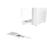 Kép 8/9 - Be Quiet! Számítógépház - LIGHT BASE 900 FX White (ATX, edzett üveg oldallap, fehér)