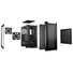 Kép 4/8 - Be Quiet! Számítógépház - Pure Base 501 Airflow Window Black (ATX, edzett üveg oldallap, fekete)