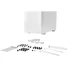 Kép 8/8 - Be Quiet! Számítógépház - Pure Base 501 Airflow Window White (ATX, edzett üveg oldallap, fehér)