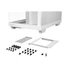 Kép 6/7 - Be Quiet! Számítógépház - LIGHT BASE 500 LX White (ATX, edzett üveg oldallap, fehér)