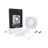 Kép 5/5 - Be Quiet! Cooler 12cm - SILENT WINGS PRO 4 White 120mm PWM (3000rpm, 36,9dB, fehér)