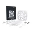 Kép 5/5 - Be Quiet! Cooler 14cm - SILENT WINGS PRO 4 White 140mm PWM (2400rpm, 36,8dB, fehér)
