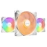Kép 1/5 - Be Quiet! Cooler 14cm - LIGHT WINGS LX 140mm PWM high-speed White Triple-Pack (RGB, 1800rpm, 30,5dB, fehér)