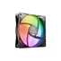 Kép 4/5 - Be Quiet! Cooler 12cm - LIGHT WINGS LX 120mm PWM Reverse Black (RGB, 1500rpm, 28,5dB, fekete)