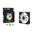 Kép 5/5 - Be Quiet! Cooler 12cm - LIGHT WINGS LX 120mm PWM Reverse Black (RGB, 1500rpm, 28,5dB, fekete)