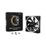 Kép 5/5 - Be Quiet! Cooler 14cm - LIGHT WINGS 140mm PWM Reverse Black (RGB, 1300rpm, 25,5dB, fekete)