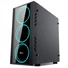 Kép 2/5 - AIGO BLACK TECHNOLOGY MINI mATX TG Gaming fekete számítógépház