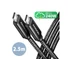 Kép 1/6 - AXAGON BUCM2-CM25AB TÖLTŐ kábel USB-C <-> USB-C 2.0, 2.5m, PD 240W 5A, ALU, Fonott, fekete