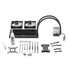 Kép 7/7 - Be Quiet! CPU Water Cooler - LIGHT LOOP 240mm Black (2x120mm, csatlakozó: 3pin, cső hossza: 400mm, fekete)