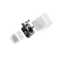 Kép 3/7 - Be Quiet! CPU Water Cooler - LIGHT LOOP 240mm White (2x120mm, csatlakozó: 3pin, cső hossza: 400mm, fehér)